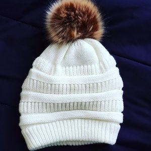 Cornelius Hardy Collection Pom Pom Knit Beanie